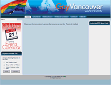 Tablet Screenshot of gayvancouverwa.org